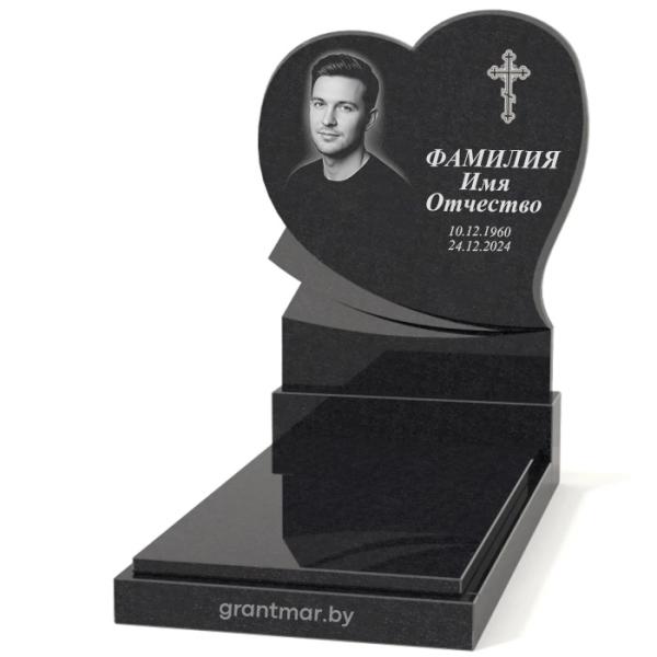 Памятник в виде сердца С-006