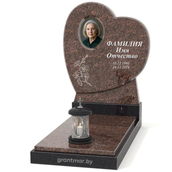 Памятник в виде сердца С-008